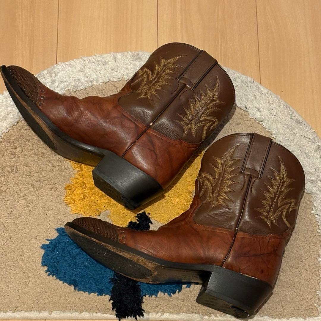 Tony Lamaウエスタンブーツ ブラウン レザー