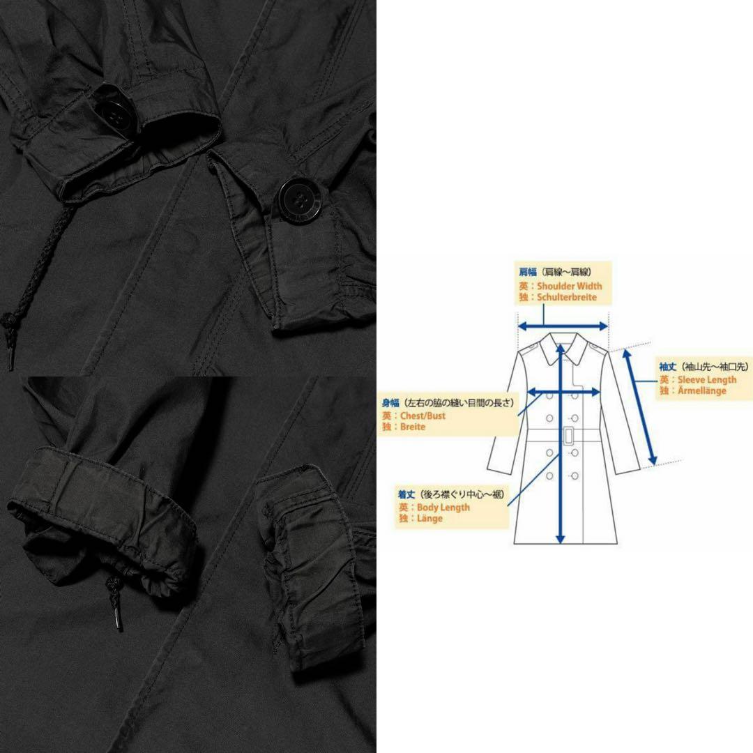 美品★YMCLKY★US ARMY M-51 モッズコート★復刻★ブラック★S