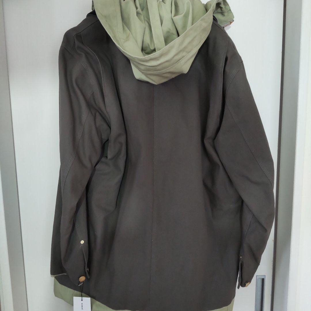 sacai グレー ポケット付きジャケット