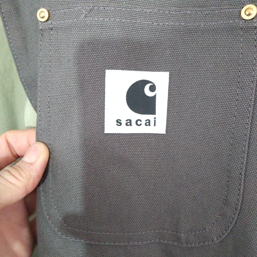 sacai グレー ポケット付きジャケット