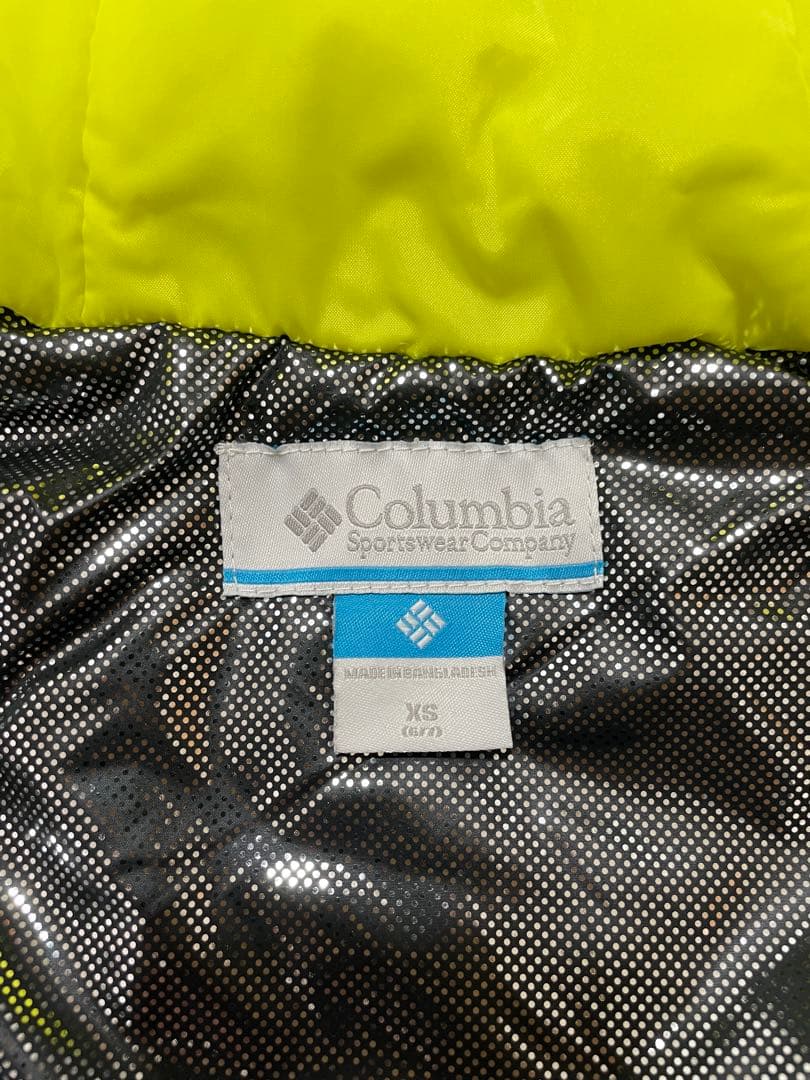 美品 Columbia 子供用スノーウェア XS （120cm） 手袋セット