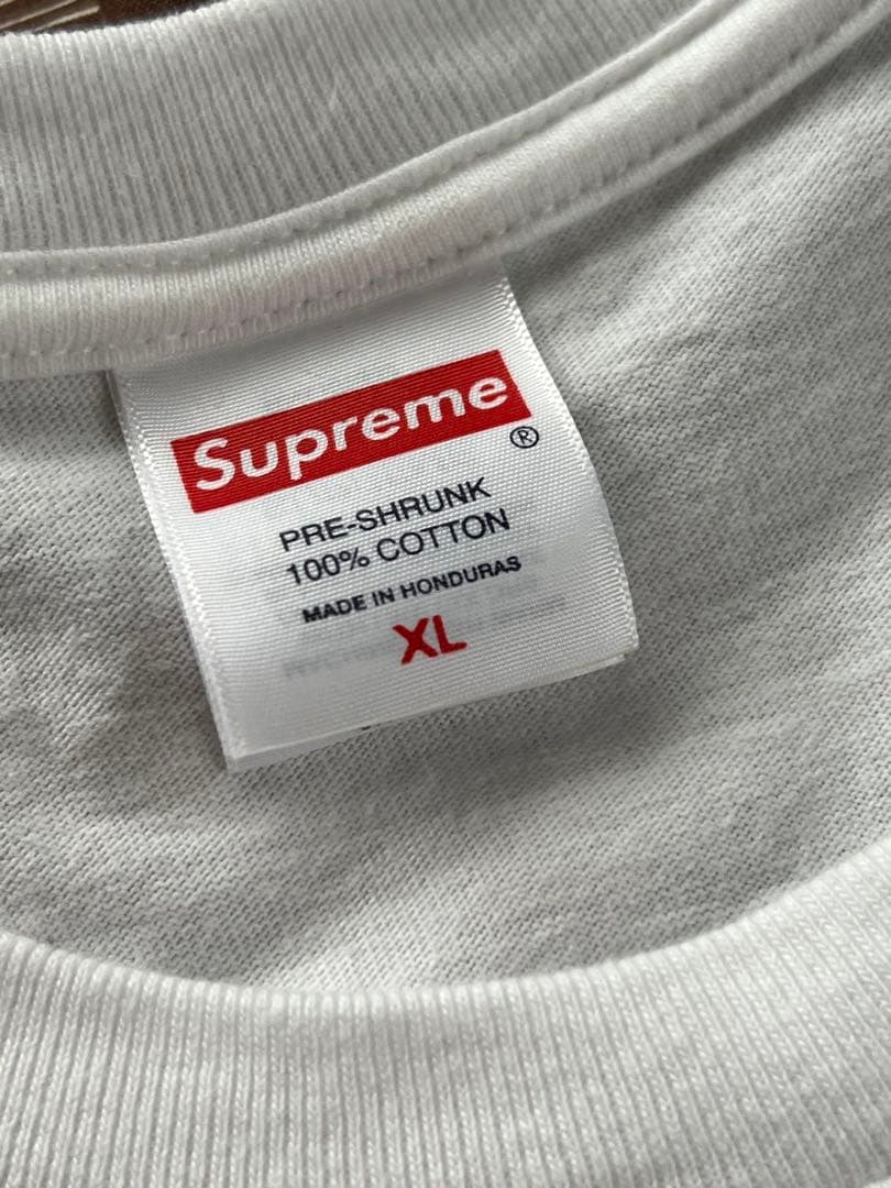 Supreme 26ss Arabic Box Logo Tee 白 XL