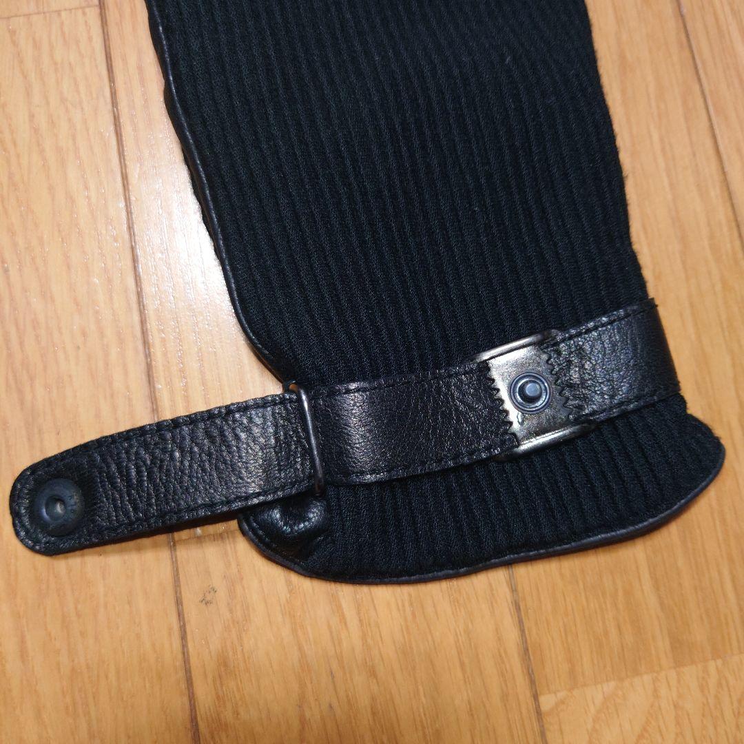 美品 ARMANI COLLEZIONI カシミヤ ラムレザー 手袋 アルマーニ
