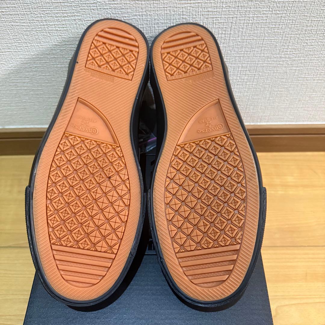 新品！コンバースCS モカシン SK LE OX ブラック　スニーカー