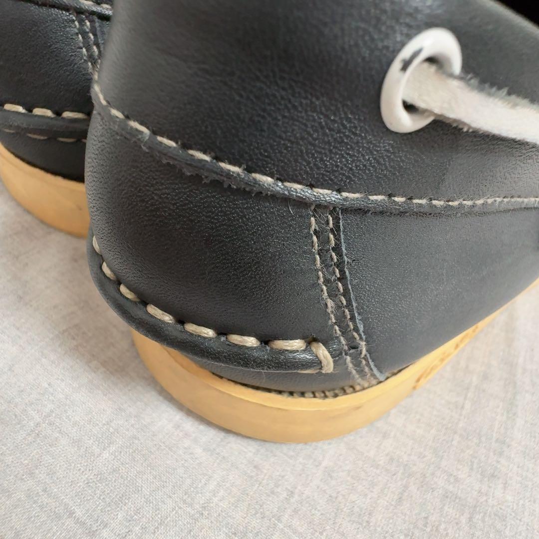 Paraboot ネイビー デッキシューズ 28cm