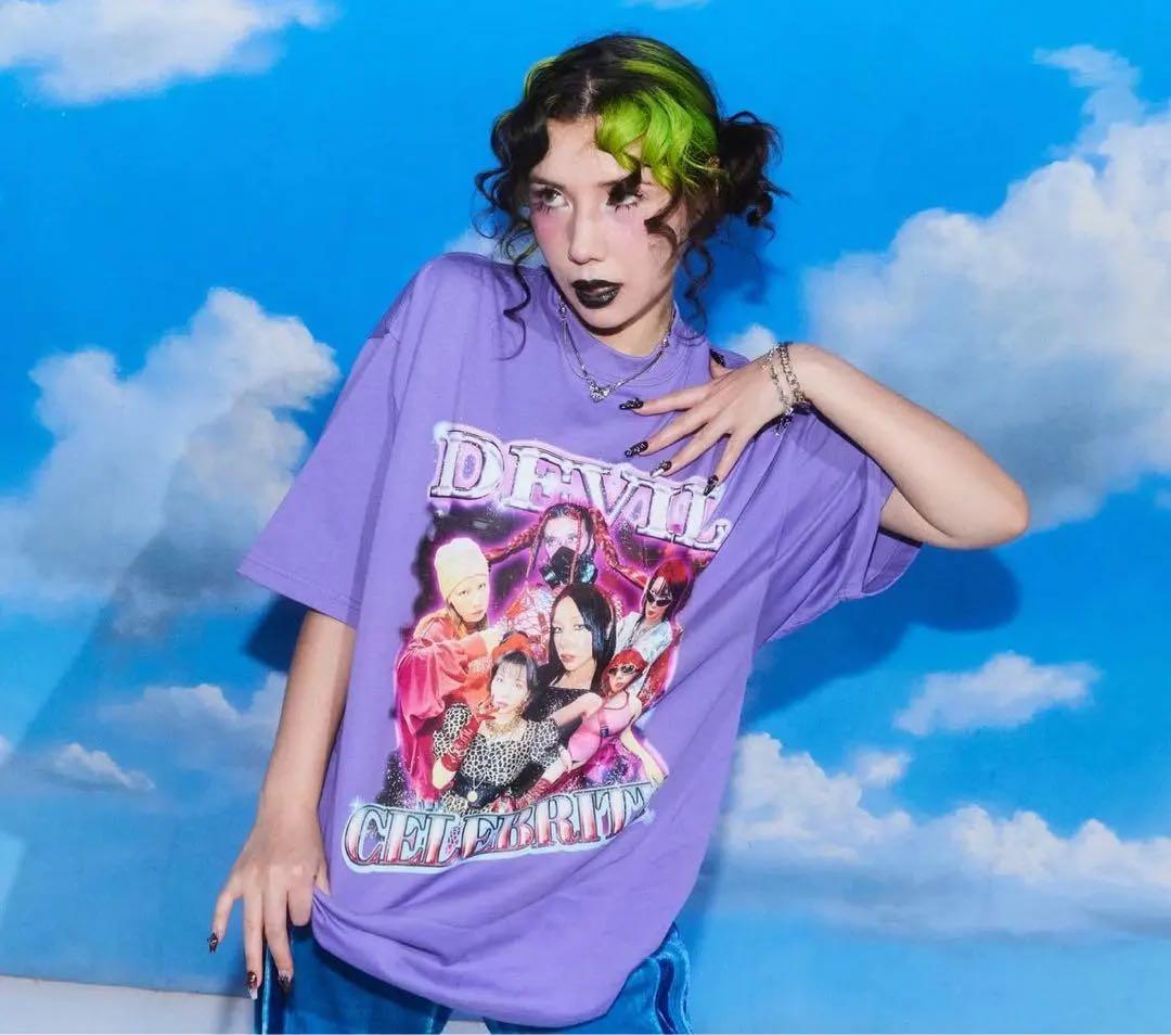RE.仲里依紗　3rdアニバーサリーツアーTシャツ　パープル