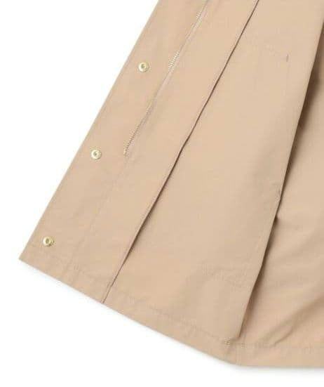 【新品未使用】23区 ブライトウェザークロス フーテッド アウター コート
