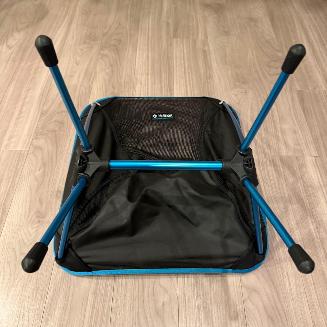 Helinox ヘリノックス チェアワン　ブラックブルー　専用ケースなし・欠品