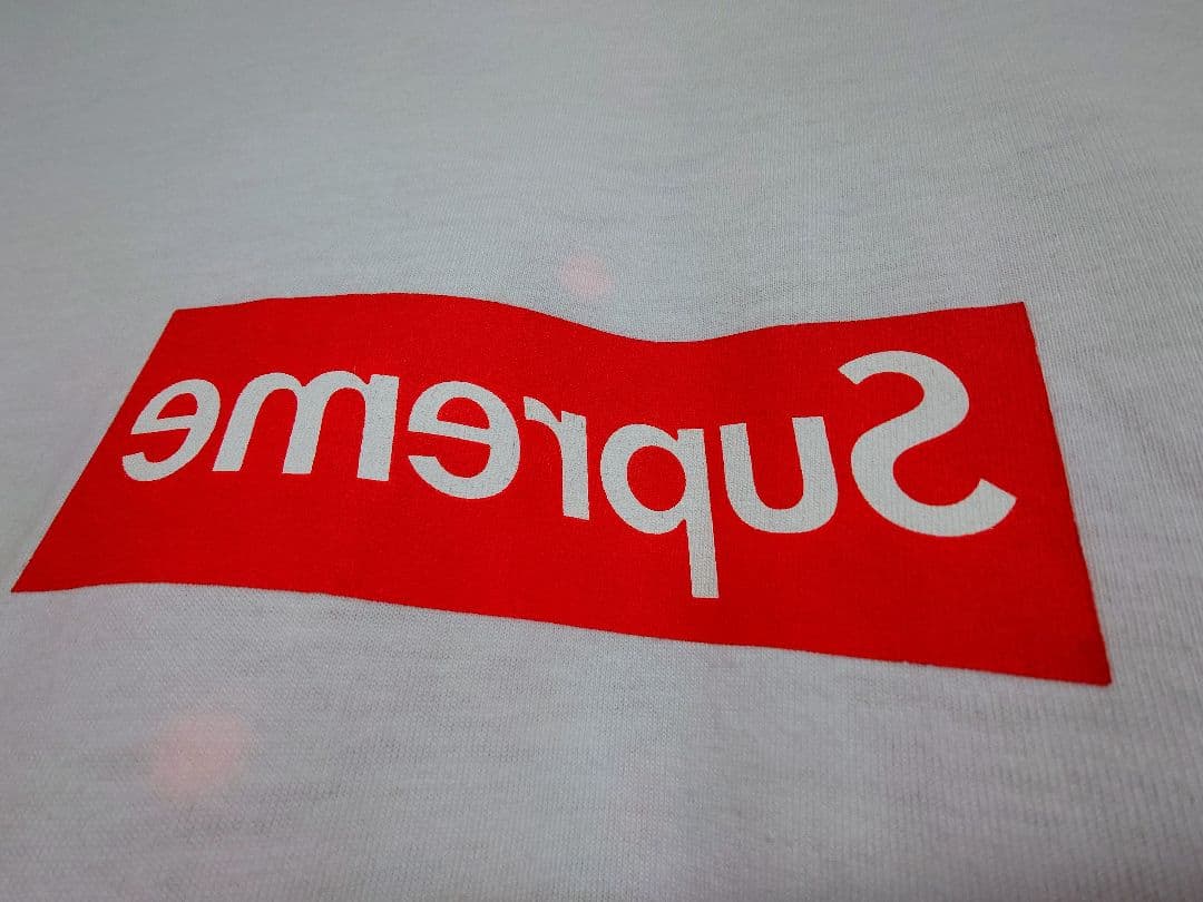 Supreme/ギャルソン/反転 ボックスロゴ/ Tシャツ/13ss/サイズM