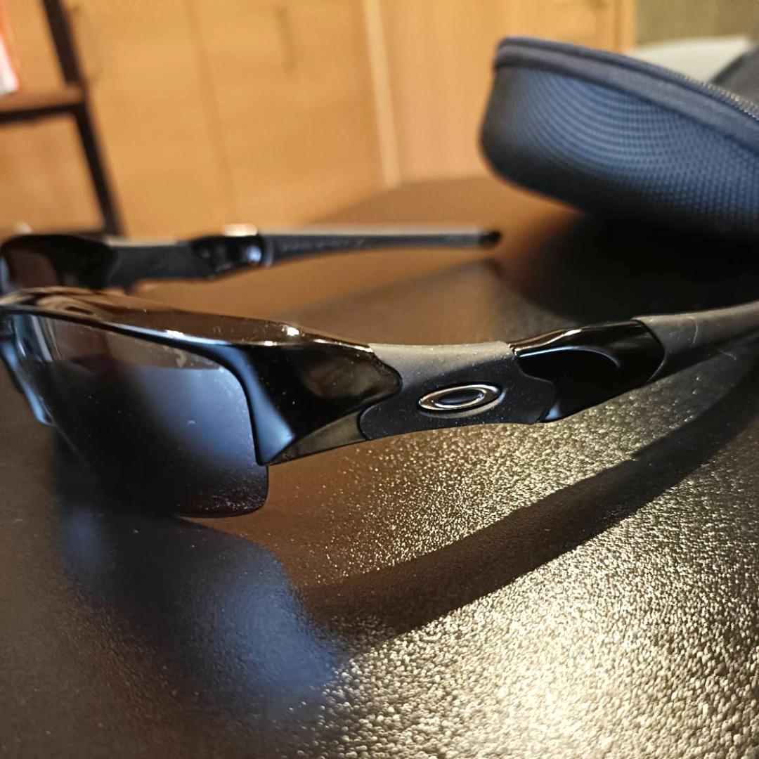Oakley フラックジャケット サングラス ケース付き
