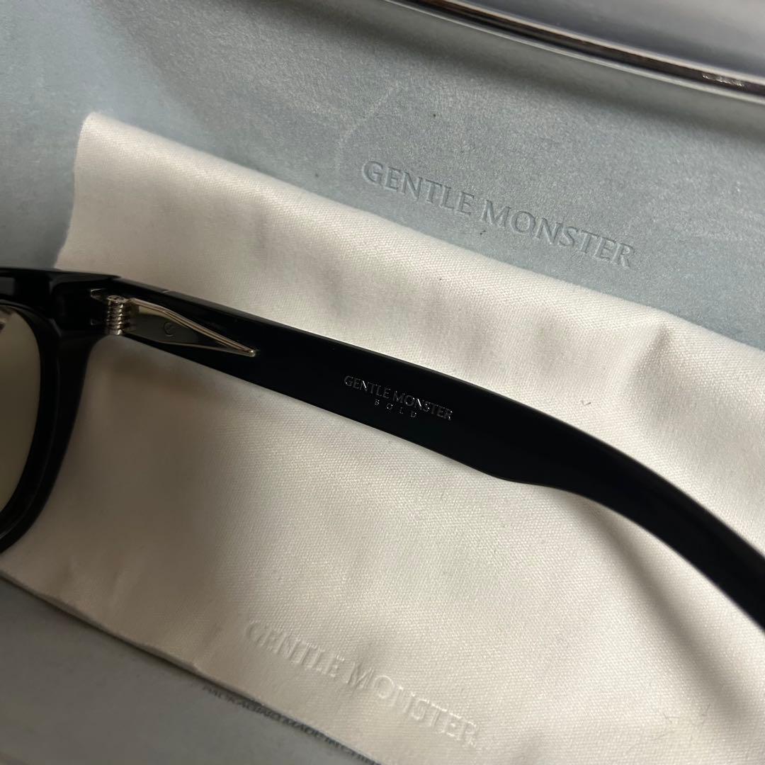 GENTLE MONSTER BOLD GAUSS 01 ブラック×グレー
