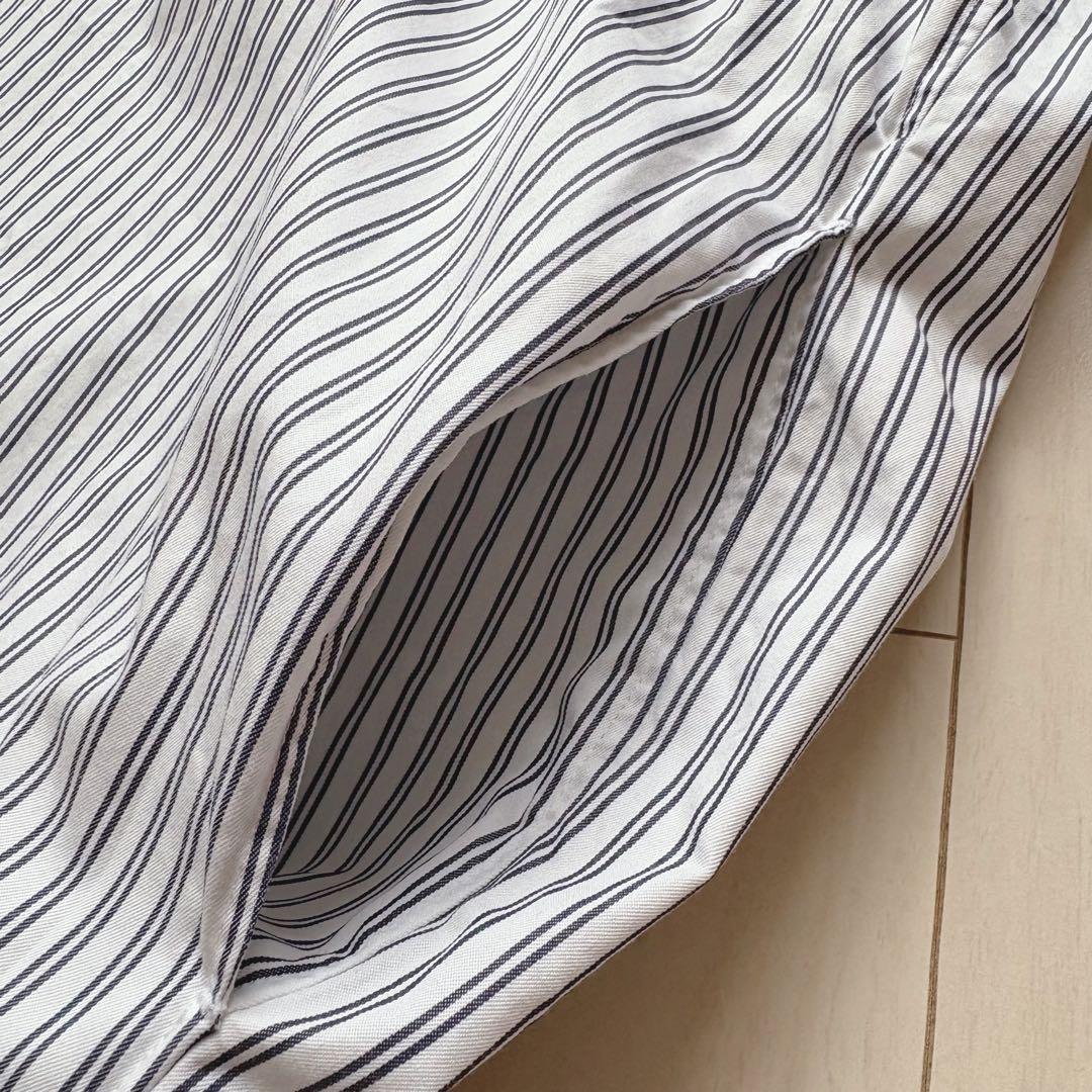 【美品】ティッカ スクエアビッグロングシャツ プルオーバー チュニック 日本製
