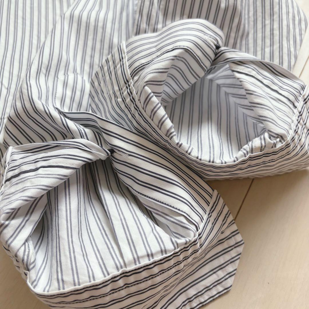 【美品】ティッカ スクエアビッグロングシャツ プルオーバー チュニック 日本製