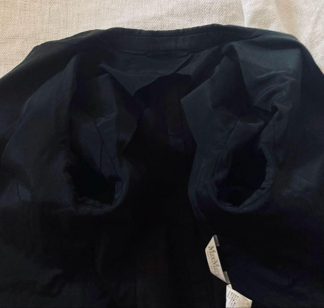 専用　44 大きいサイズ　MAX MARA 白タグ　ジャケット　黒　L〜XL