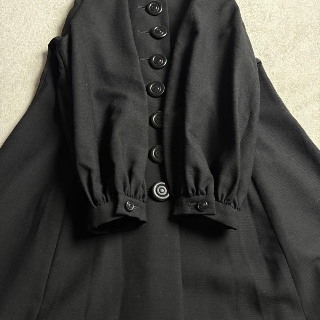 Christian Dior フレアワンピース　ブラック
