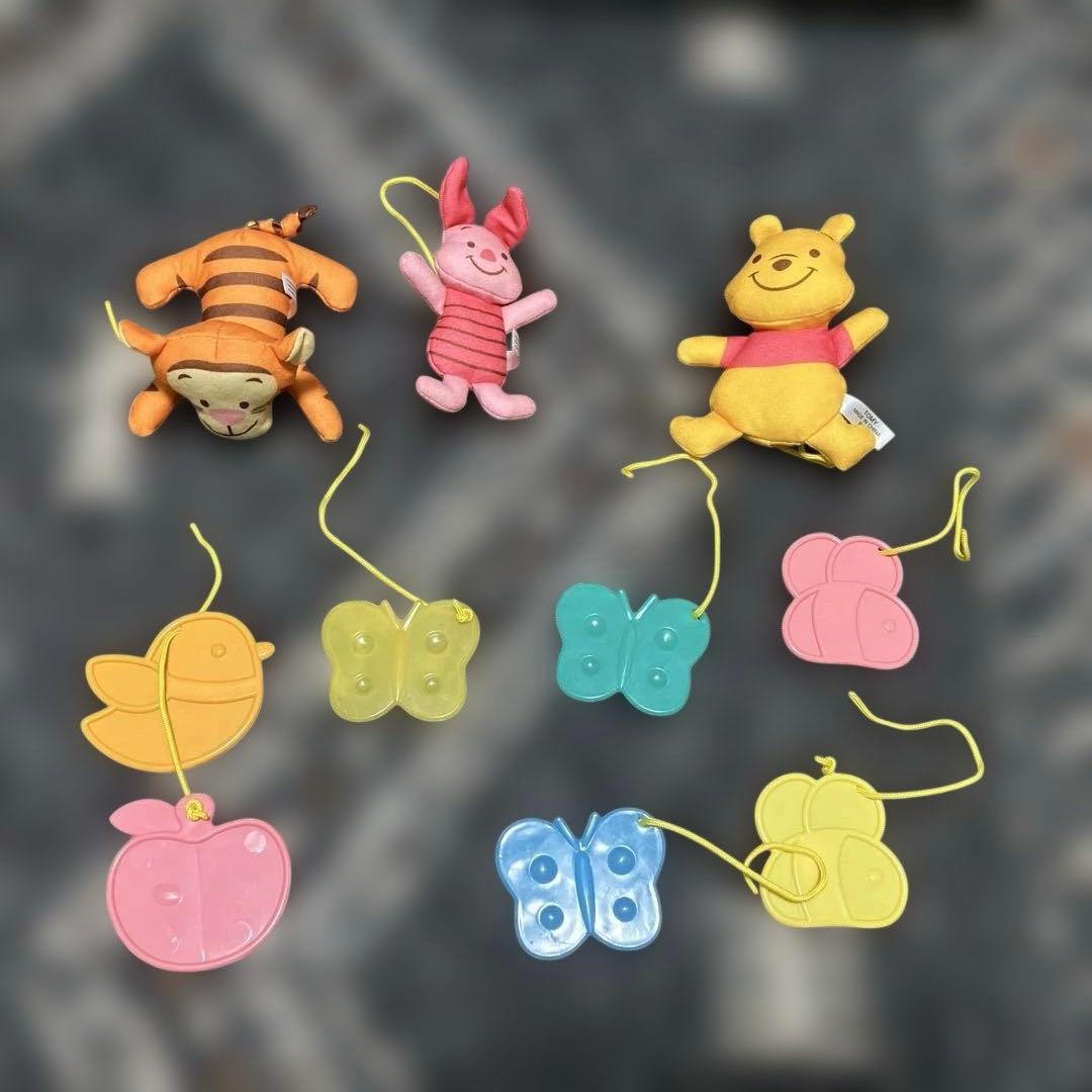 【プーメリー】くまのプーさんえらべる回転 6WAY ジムにへんしんメリー