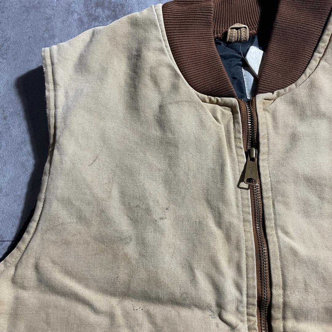 f*i様 80-90s 星タグ USA製 carhartt ブラウン ベスト X