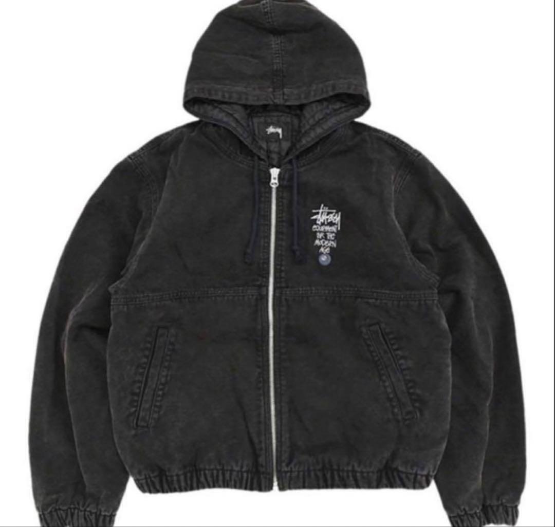 【超美品】stussy insulated canvas work jacket