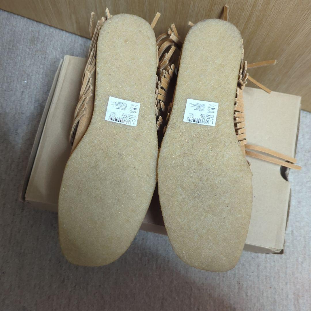 Clarks INSCRIRE コラボ　Wallabeeフリンジ　UK8 1/2
