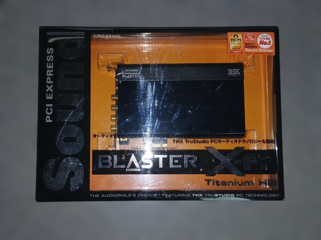 拡張カード Creative Sound Blaster X-Fi Titanium HD