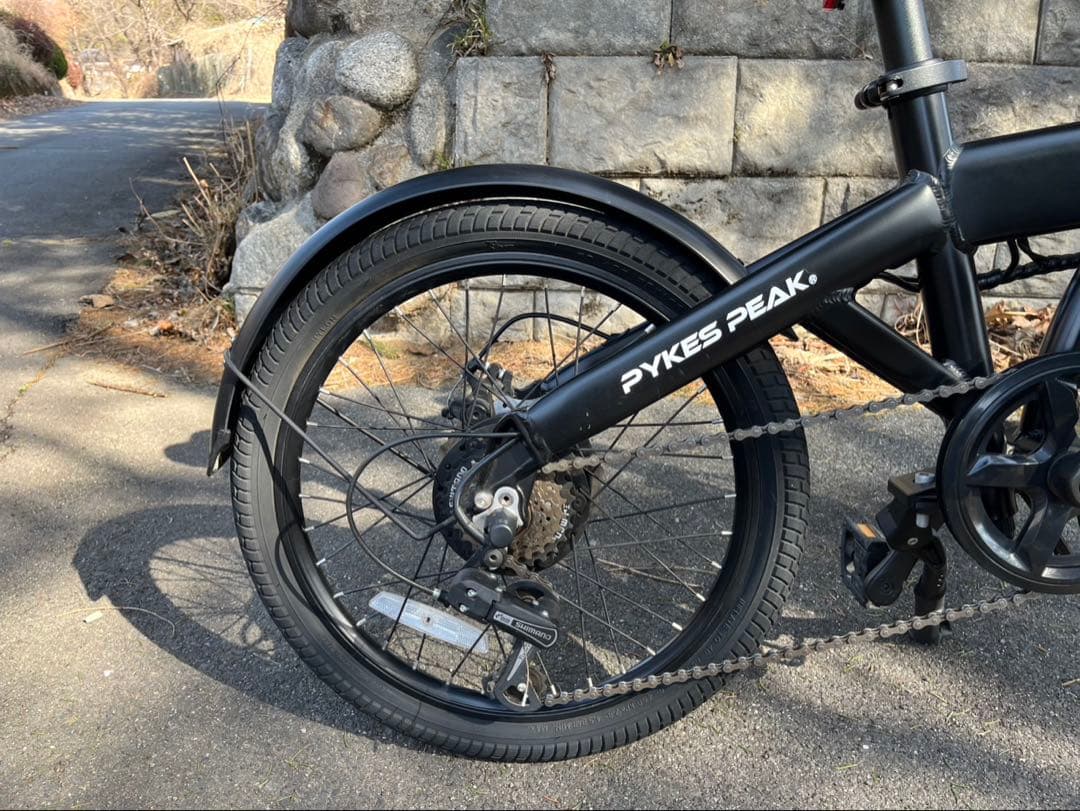 【美品】PYKES PEAK X20 電動アシスト自転車/走行距離少