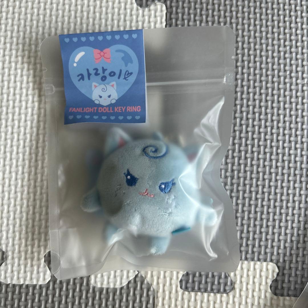 新品未開封★aespa ファンライト ペンライト ドールキーリング 5個セット
