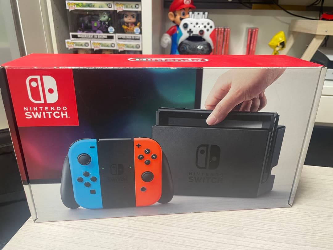 Nintendo Switch 本体32GB SDカード付き マリオセット