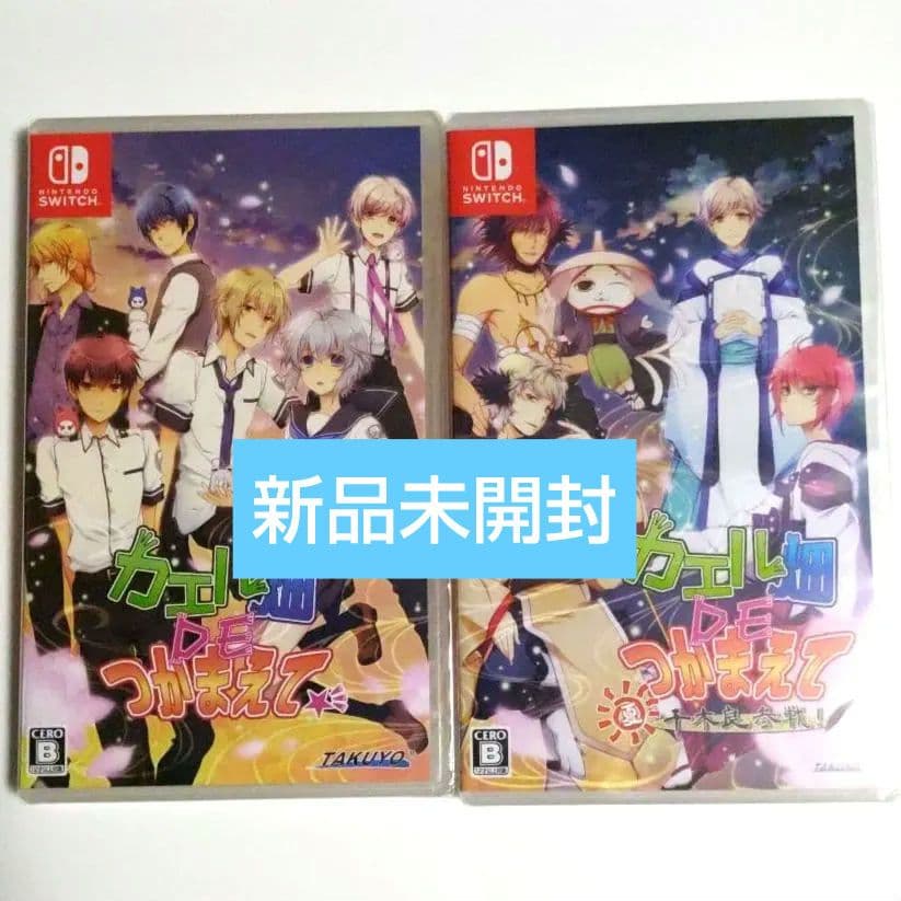 新品◆カエル畑DEつかまえて　本編　FD　2本セット　Switch　夏　千木良*