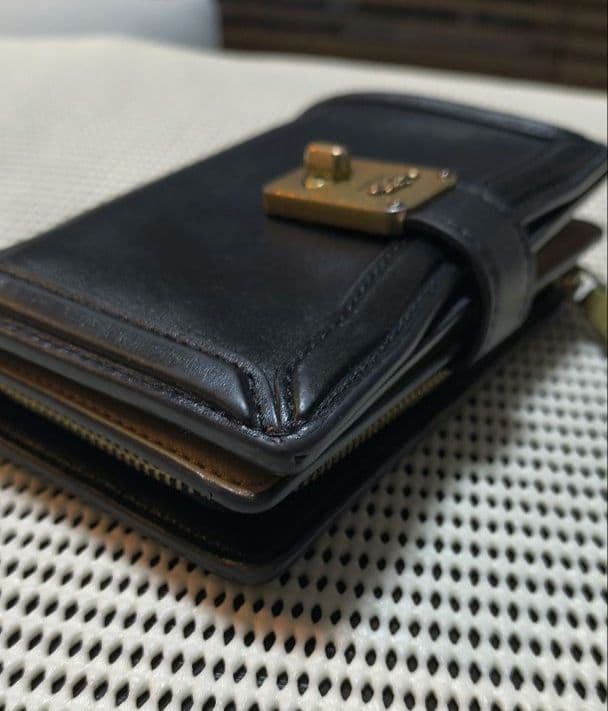 【美品】COACH 二つ折り財布 コーチ ハットンウォレット