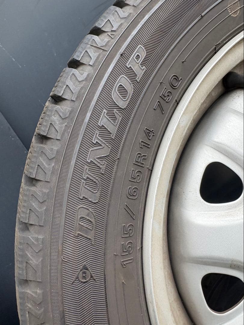 DUNLOP WINTER MAXX WM02 155/65R14 4本セット