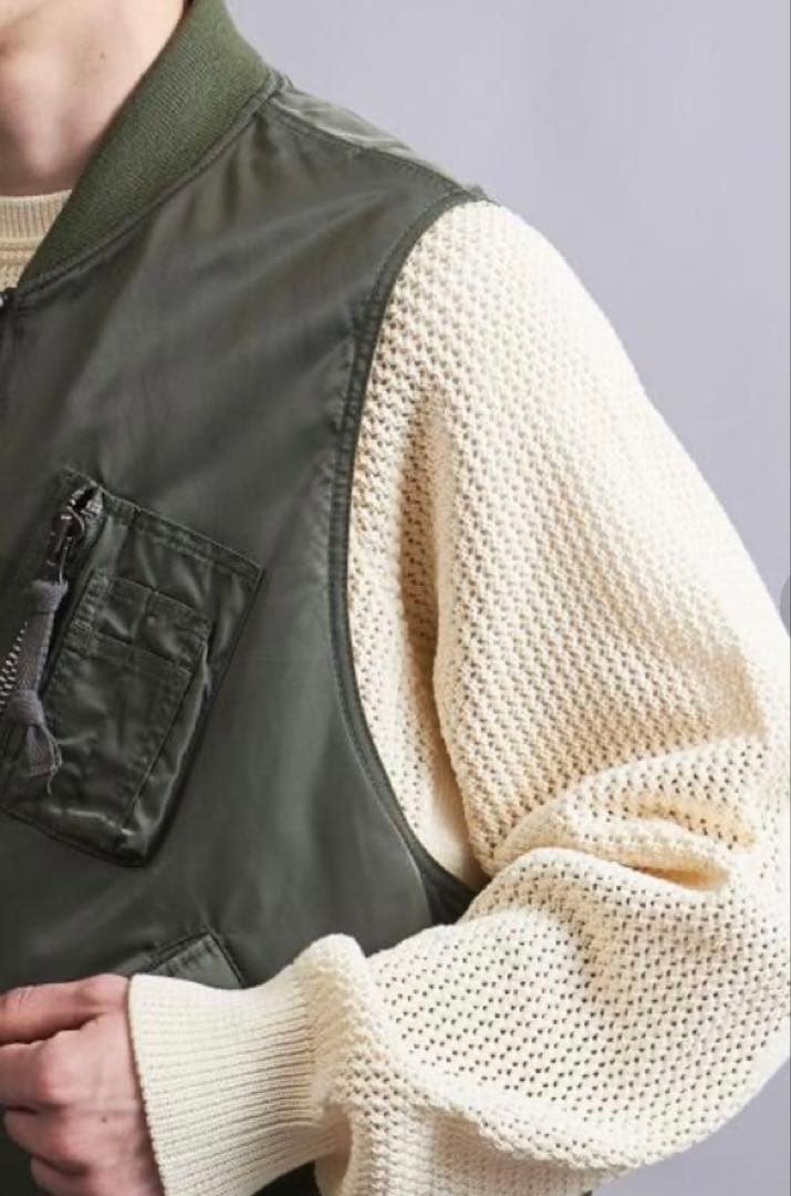 【monkey time】REVERSIBLE PDD FLIGHT VEST