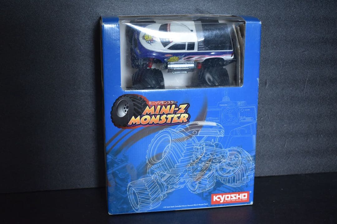 京商 ミニッツモンスター マッドフォース ブルー 1/24 レディセット プロポ