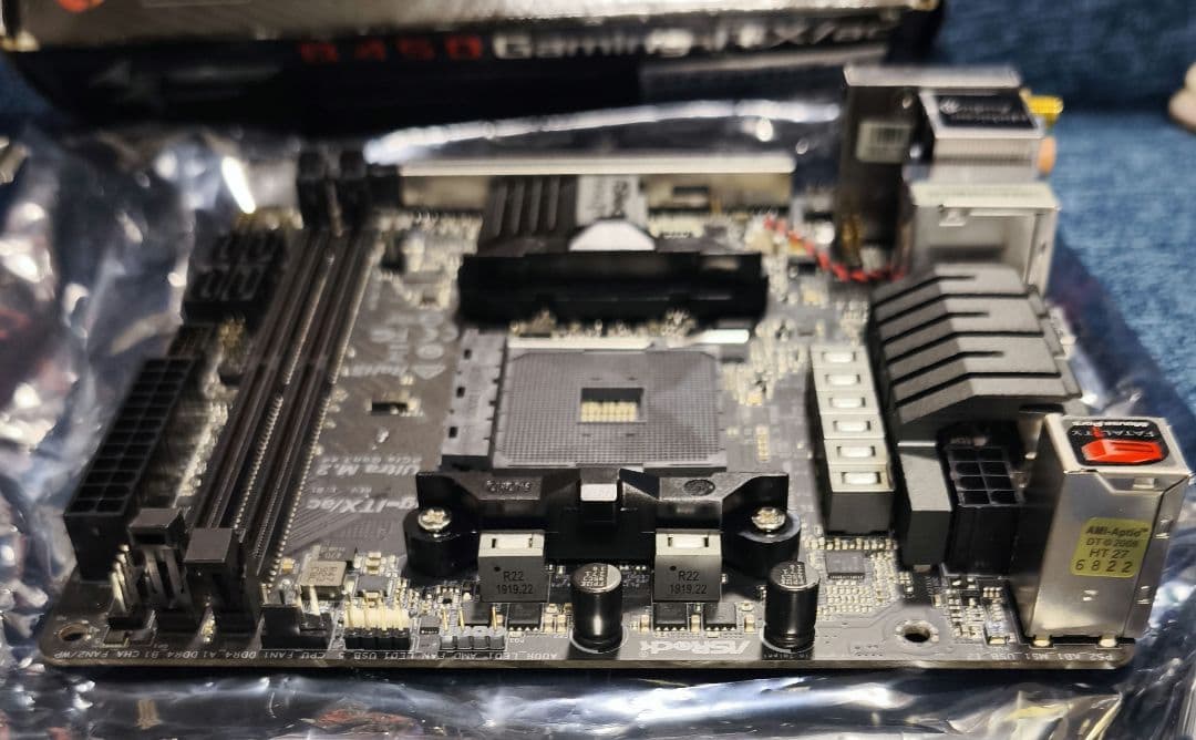 ASRock B450 Gaming-ITX/ac マザーボード