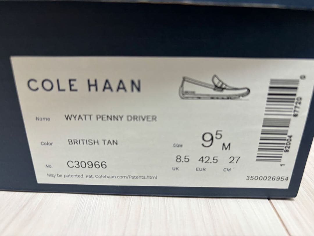 靴 COLE HAAN WYATT PENNY D 27