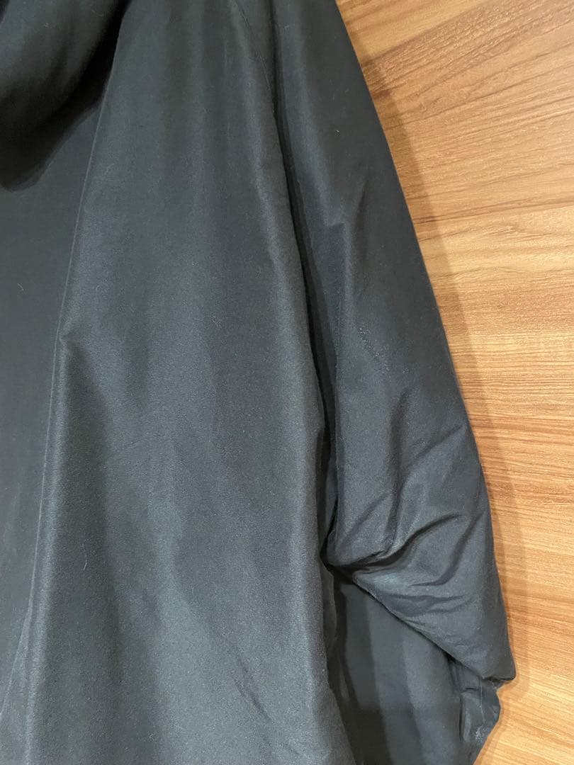 COMOLI 20AW コットンシルクフーデッドコート