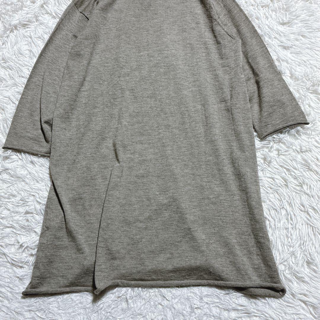 スカイ ⭐️ヨーガンレール　ニットワンピース　カシミヤ100% モックネック