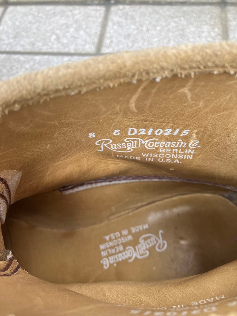 Russell Moccasinラッセルモカシンノックアバウト