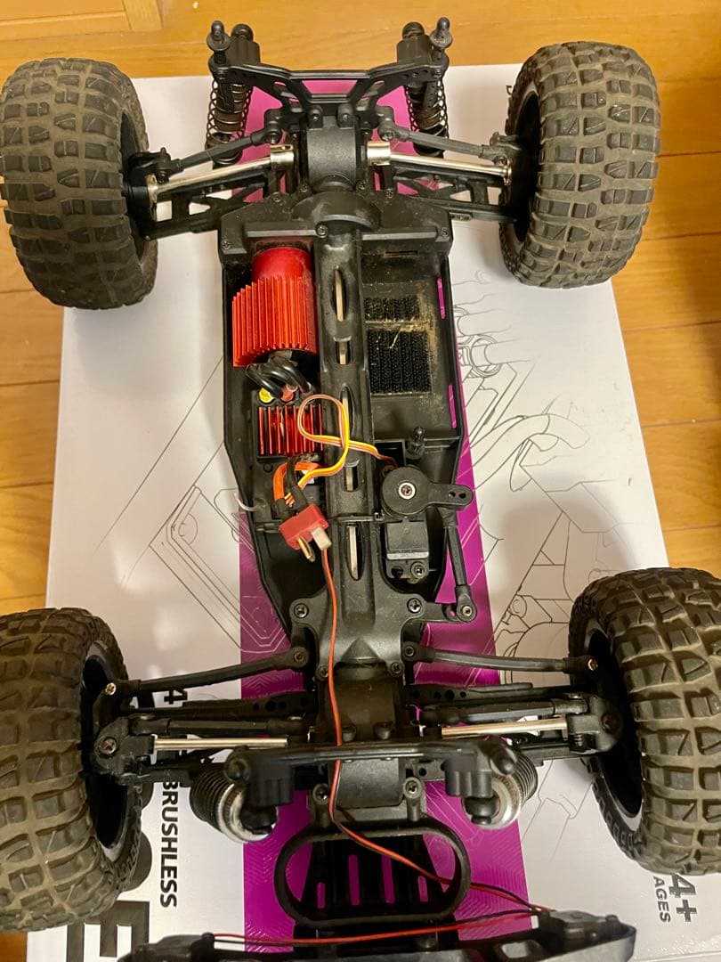 DEERC 200E 1/10スケール ブラシレスモーター ジャンク
