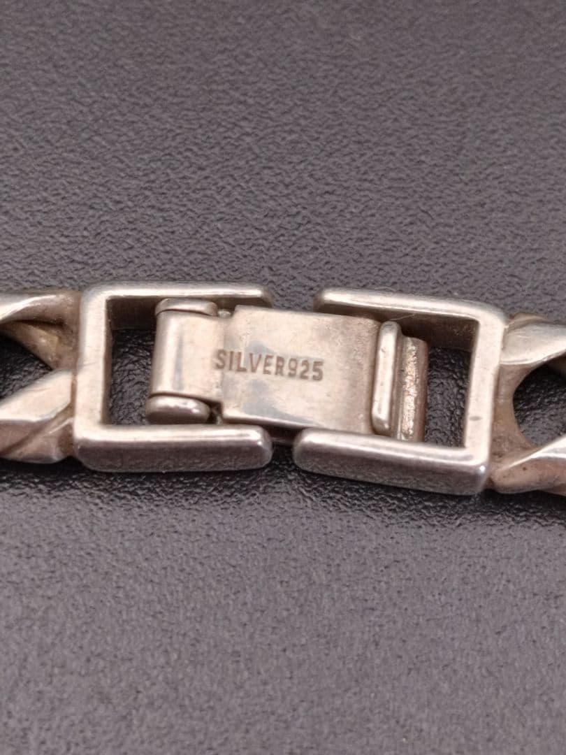 喜平ネックレスチェーン silver925/シルバー925 6面ダブル