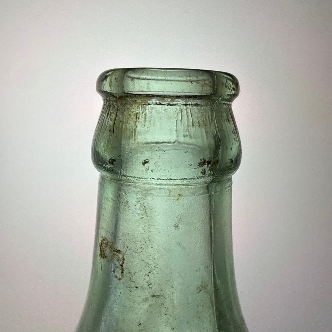 E3 1920年代　コカコーラ コンツァーボトル グリーン 瓶