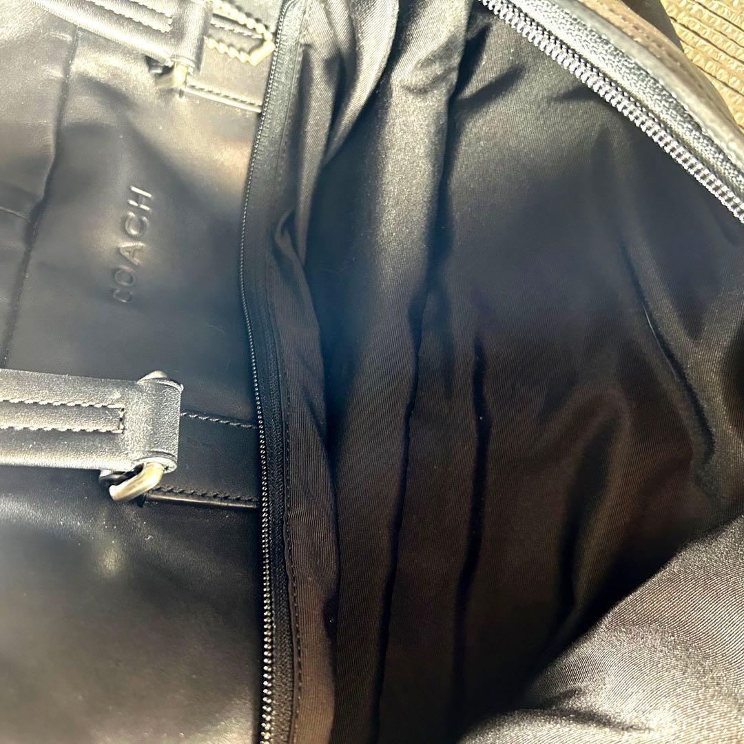 COACH レザー 2WAY レキシトンボストンバッグ F70668 ブラック