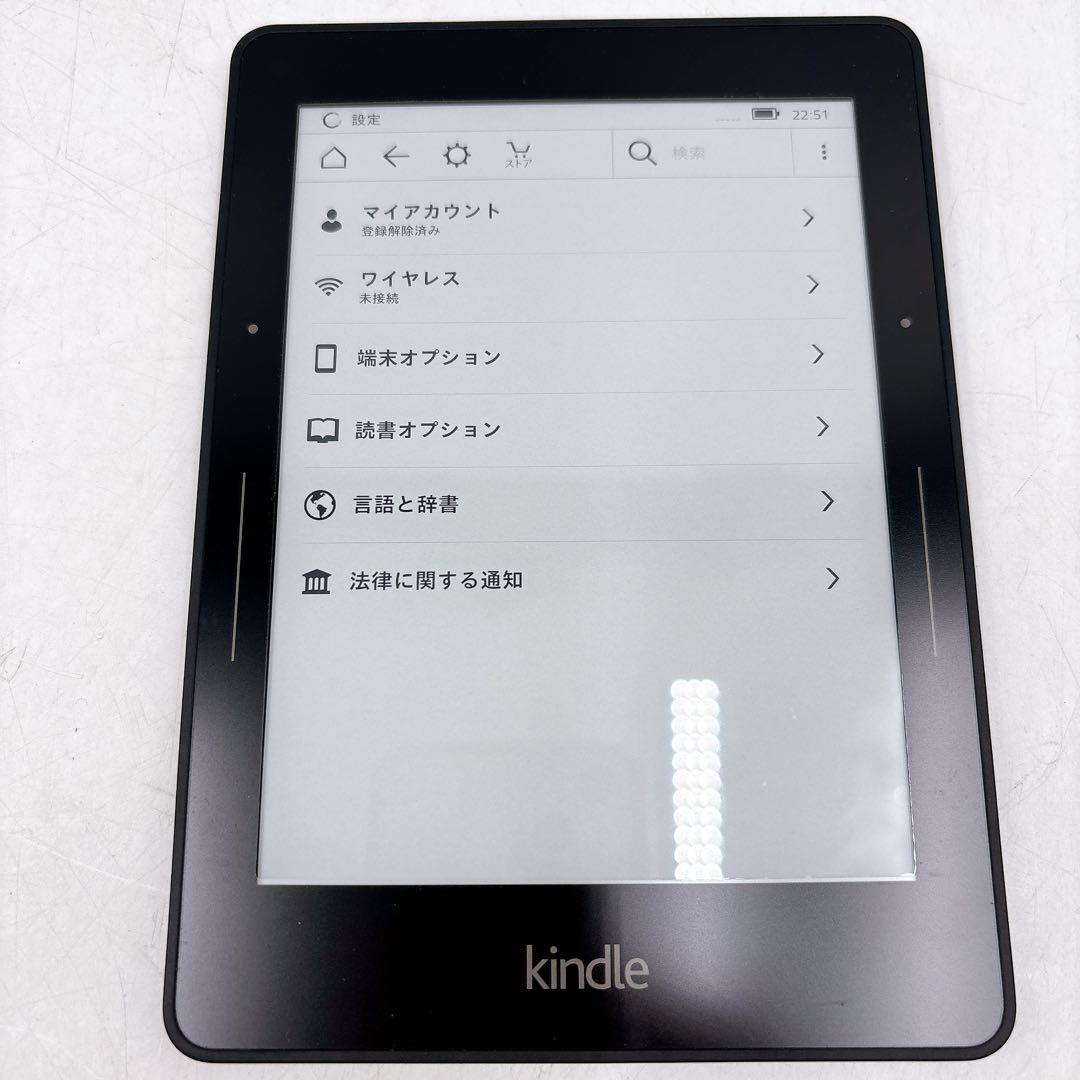 Kindle Voyage 第7世代 3Gモデル NM460GZ動作確認済広告無