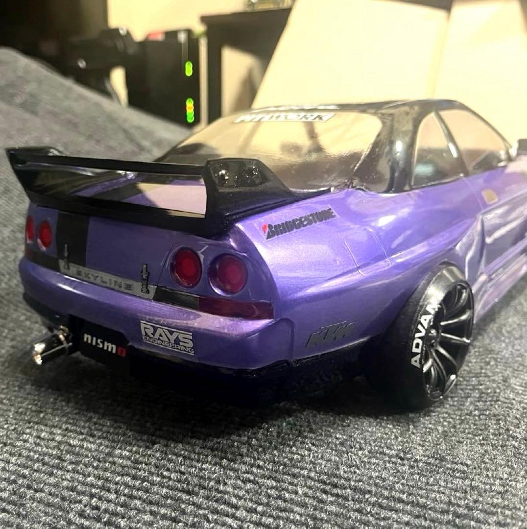 j*n様 ラジコン スカイラインGTR R33 ボディのみ　ジャンク