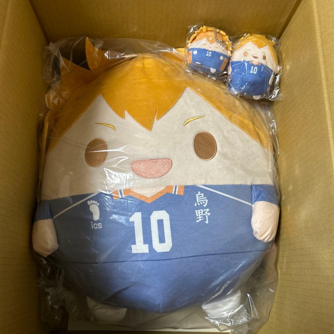 ハイキュー ぬいくじ くじメイト ふわコロりん メガ　A賞　日向翔陽　D賞　E賞