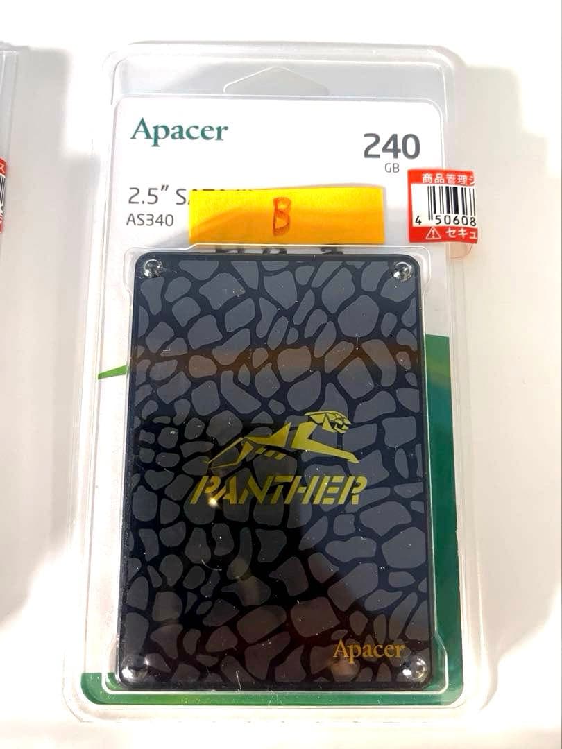 『Apacer Panther 』240GB x2枚120GBX2 (内SP1枚