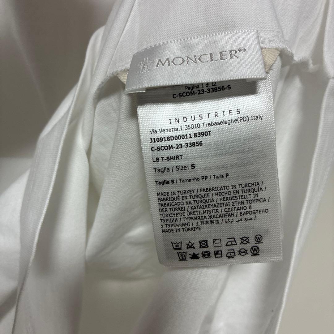 新品未使用　MONCLER モンクレール　ロンT 長袖