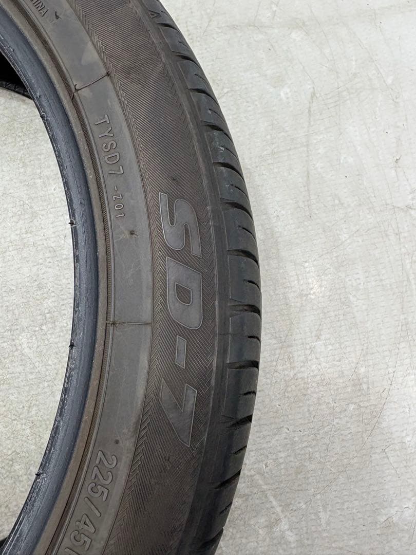 富山から☆225/45R18 TOYO DS-7 2020年式 7部山