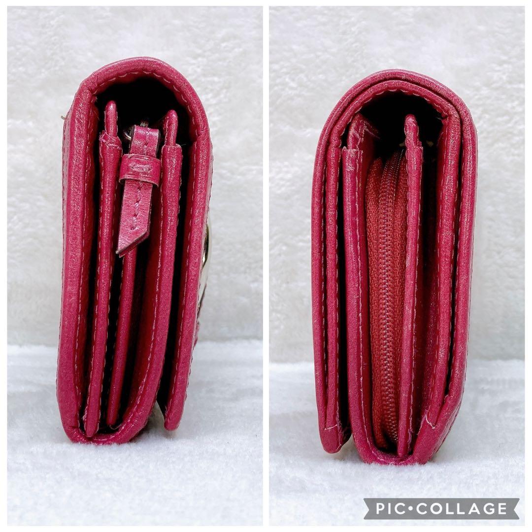 小物 Coach Soho Signature Wallet Pink y2k