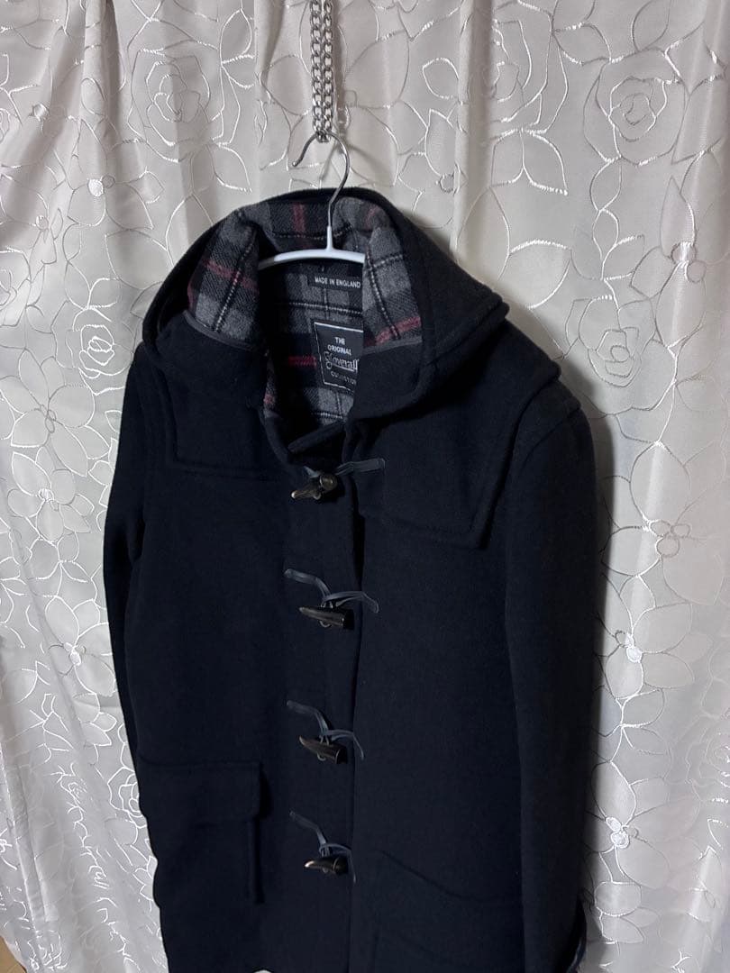 英国製★Gloverall★ダッフルコート★黒★Ｌサイズ