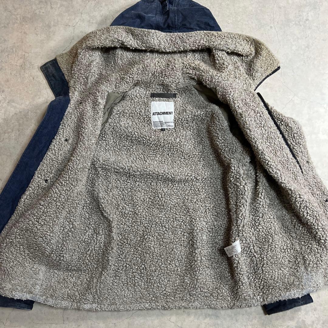 attachment N-3B コーデュロイ　ミリタリージャケット